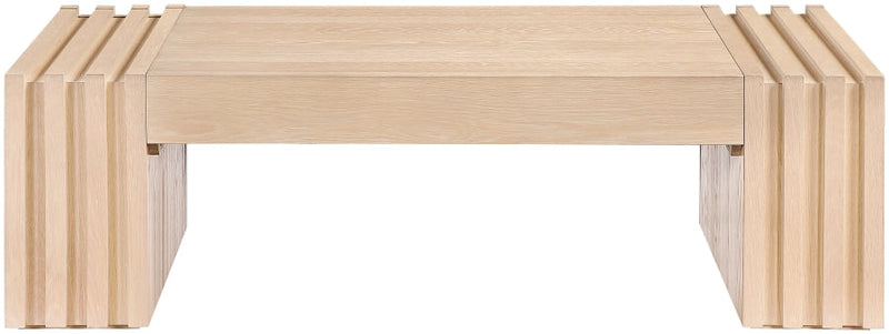 Stanton Oak Veneer And Solid Wood Coffee Table in Natural - 232Natural-C