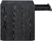 Stanton Oak Veneer And Solid Wood End / Side Table in Black - 232Black-E