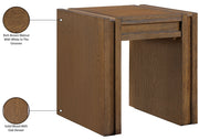 Stanton Oak Veneer And Solid Wood End / Side Table in Brown - 232Brown-E