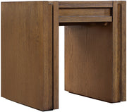 Stanton Oak Veneer And Solid Wood End / Side Table in Brown - 232Brown-E