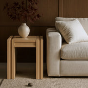 Stanton Oak Veneer And Solid Wood End / Side Table in Natural - 232Natural-E