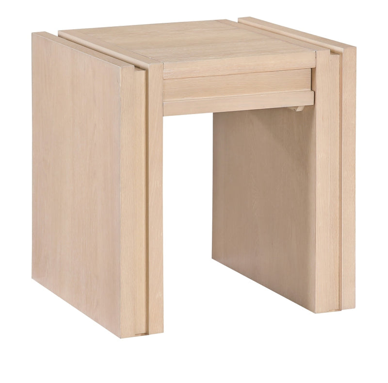 Stanton Oak Veneer And Solid Wood End / Side Table in Natural - 232Natural-E