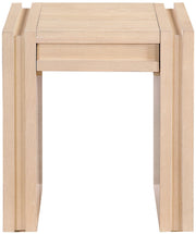 Stanton Oak Veneer And Solid Wood End / Side Table in Natural - 232Natural-E