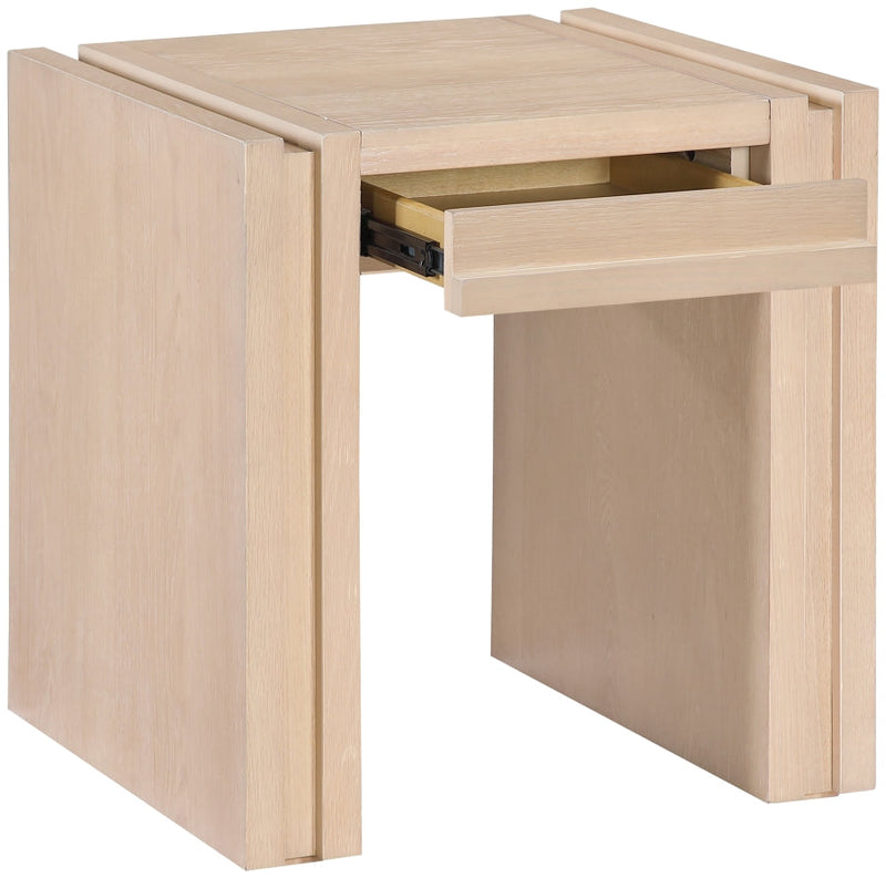 Stanton Oak Veneer And Solid Wood End / Side Table in Natural - 232Natural-E
