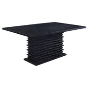 Stanton Rectangular 66-inch Dining Table Black - 102061