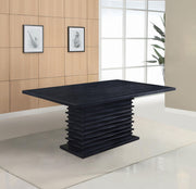 Stanton Rectangular 66-inch Dining Table Black - 102061