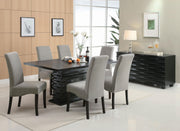 Stanton Rectangular 66-inch Dining Table Black - 102061