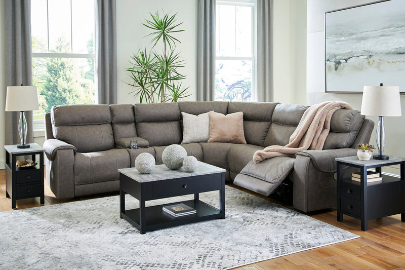 Starbot Fossil 6 - Piece Power Reclining Sectional - Gate FurniturePower Reclining Sectional