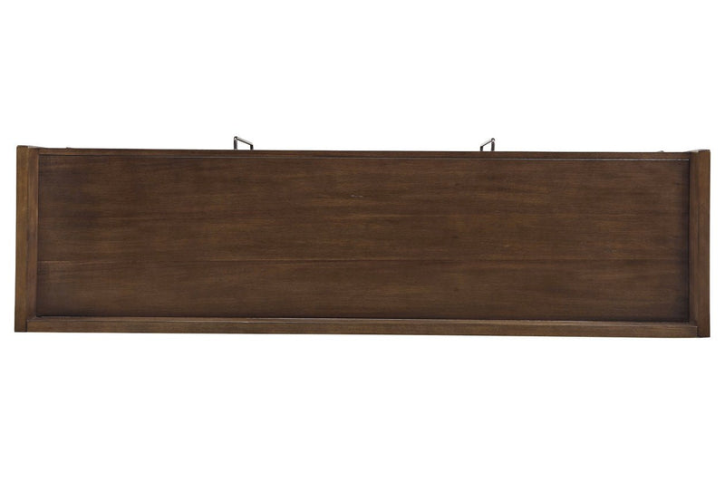 Starmore Brown 70" TV Stand with Electric Fireplace - Gate FurnitureTV Stand