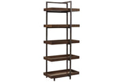 Starmore Brown/Gunmetal 3 - Piece Wall Unit with Electric Fireplace - Gate FurnitureEntertainment Center