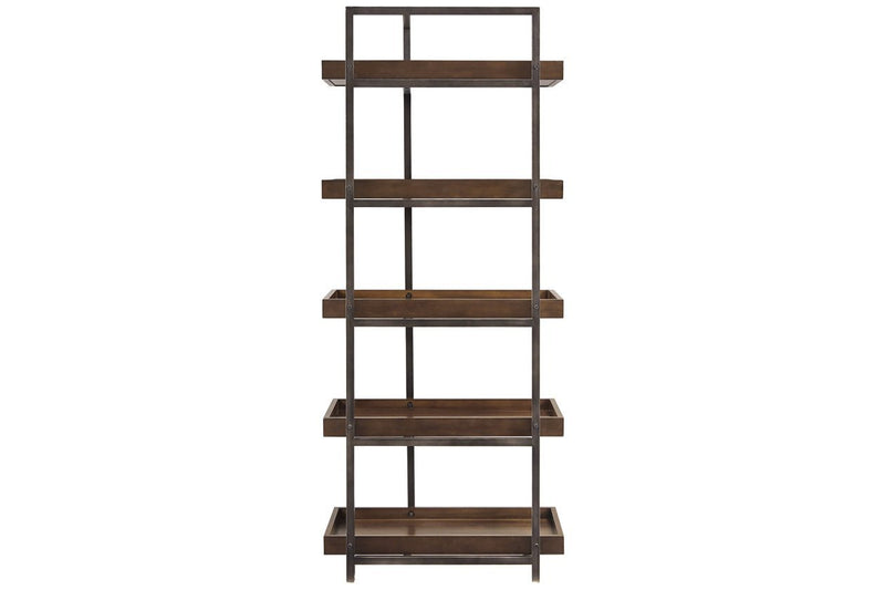 Starmore Brown/Gunmetal Left or Right Pier - Gate FurnitureEntertainment Center
