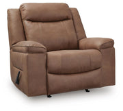 Status Check Caramel Recliner - PC6530825