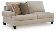Steelwater Retreat Latte Left-Arm Facing Sofa - 6670466