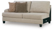 Steelwater Retreat Latte Left-Arm Facing Sofa - 6670466