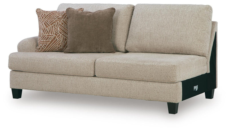 Steelwater Retreat Latte Left-Arm Facing Sofa - 6670466
