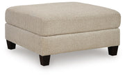 Steelwater Retreat Latte Oversized Accent Ottoman - 6670408