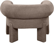 Stefano Fabric Upholstered Accent Chair in Brown - 482Brown