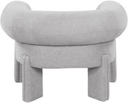 Stefano Fabric Upholstered Accent Chair in Grey - 482Grey