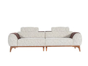 Stella 4-pieces (2 Sofa & 2 Chair) Livingroom in Beige - 200-ELIF-STE-A630-3311