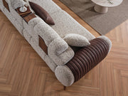 Stella 4-pieces (2 Sofa & 2 Chair) Livingroom in Grey - 200-ELIF-STE-A631-3311