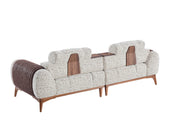 Stella 4-pieces (2 Sofa & 2 Chair) Livingroom in Grey - 200-ELIF-STE-A631-3311