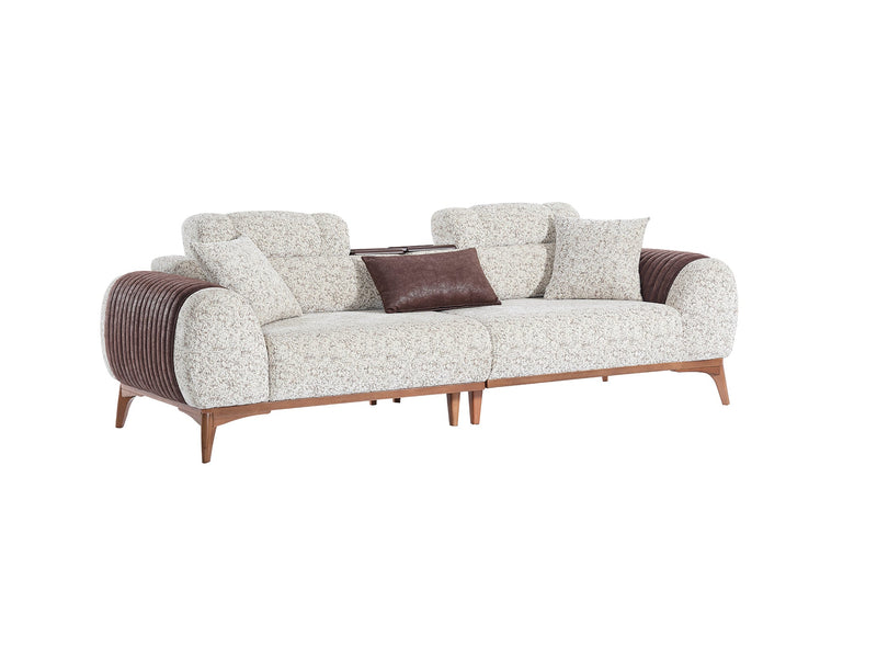 Stella Convertible Sofa in Beige - 200-ELIF-STE-A630-3