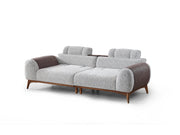 Stella Convertible Sofa in Beige - 200-ELIF-STE-A630-3