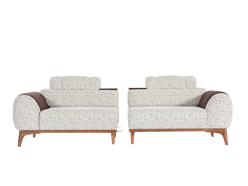 Stella Convertible Sofa in Beige - 200-ELIF-STE-A630-3