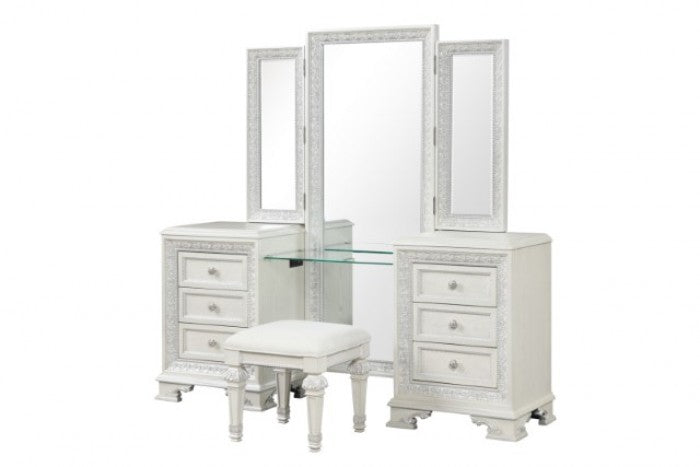 Stella Mia Creamy White Vanity Set - FM70000WH-V-SET
