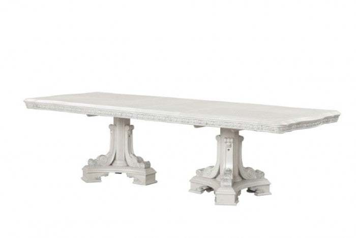 Stella Mia Ivory Dining Table - FM31000WH-T-TABLE