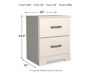 Stelsie King Panel Bed, Dresser, Mirror, Chest and 2 Nightstands - B2588B19