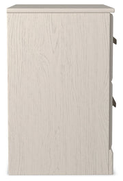 Stelsie Queen Panel Bed with Dresser and Nightstand in White from Ashley - Luna Furniture