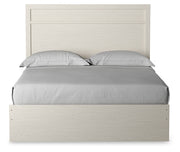 Stelsie Queen Panel Bed with Dresser and Nightstand in White from Ashley - Luna Furniture