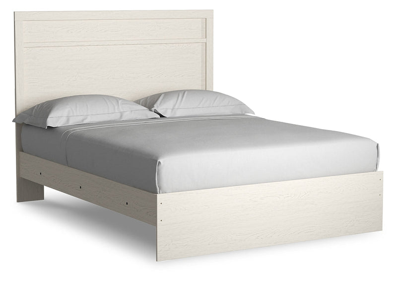 Stelsie Queen Panel Bed with Dresser and Nightstand in White from Ashley - Luna Furniture