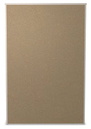 Stelsie Twin Panel Bed with Mirrored Dresser and Chest in White - PKG015995