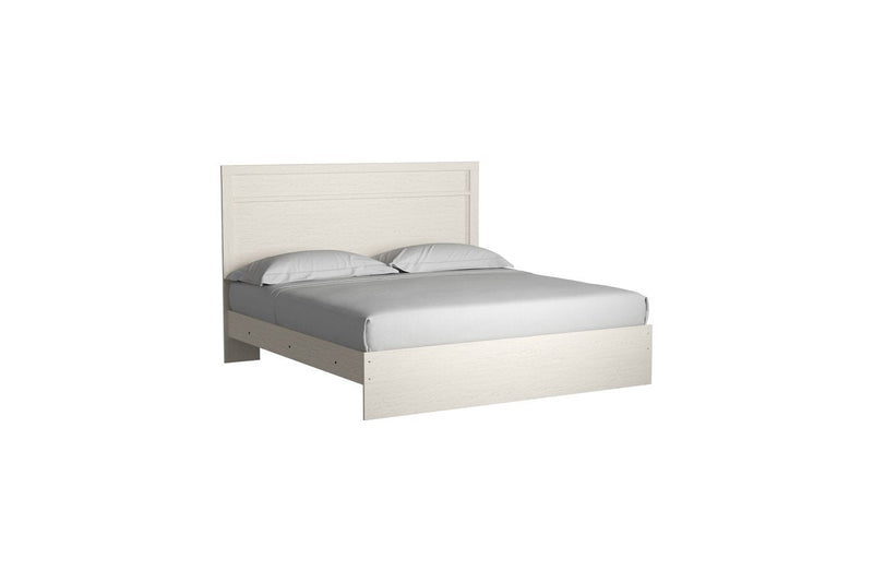 Stelsie White King Panel Headboard/Footboard - B2588-72 - Gate Furniture