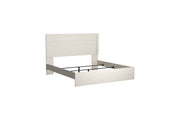 Stelsie White King Panel Headboard/Footboard - B2588-72 - Gate Furniture