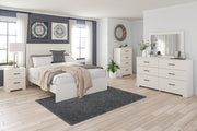 Stelsie White Panel Bedroom Set - Gate FurnitureBedroom Set