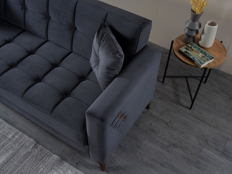 Step 88" Wide Square Arm Convertible Sofa - Gate FurnitureSofas