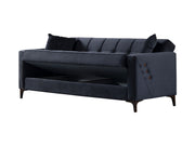Step 88" Wide Square Arm Convertible Sofa - Gate FurnitureSofas