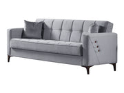 Step 88" Wide Square Arm Convertible Sofa - Gate FurnitureSofas