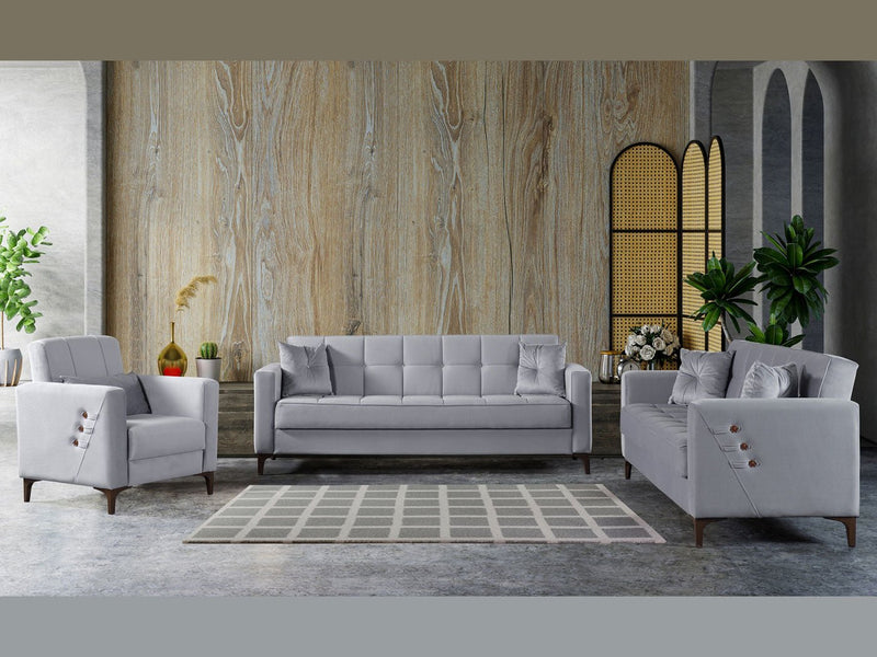 Step 88" Wide Square Arm Convertible Sofa - Gate FurnitureSofas