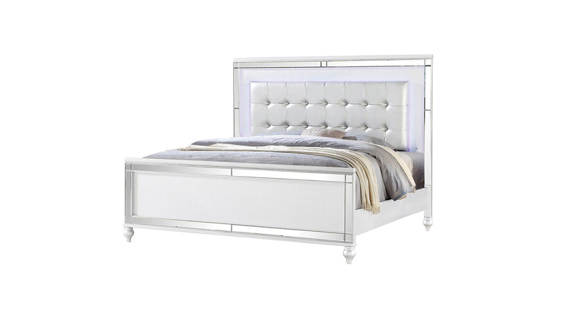 Sterling Full Bed White - Sterling Full Bed White