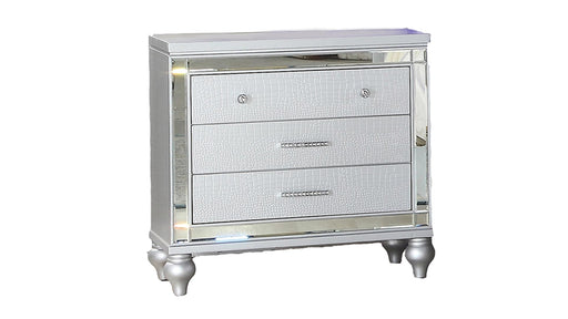 Sterling Nightstand Silver - Sterling Nightstand Silver