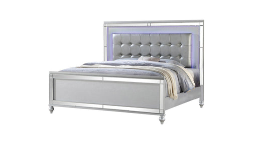 Sterling Queen Bed Silver - Sterling Queen Bed Silver