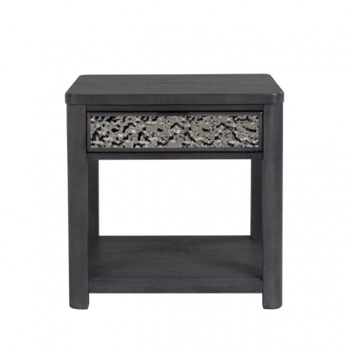 Sterling West Ash Gray End Table - FM49001ES-E