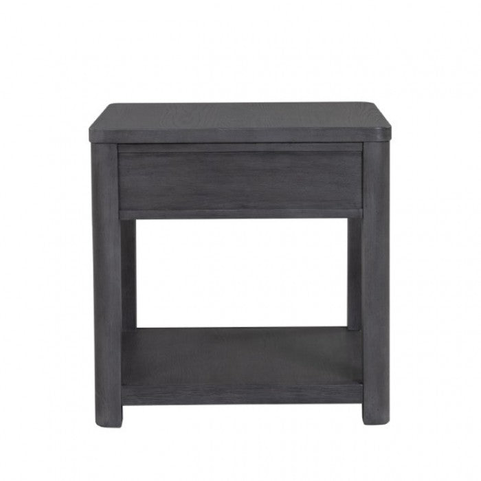 Sterling West Ash Gray End Table - FM49001ES-E