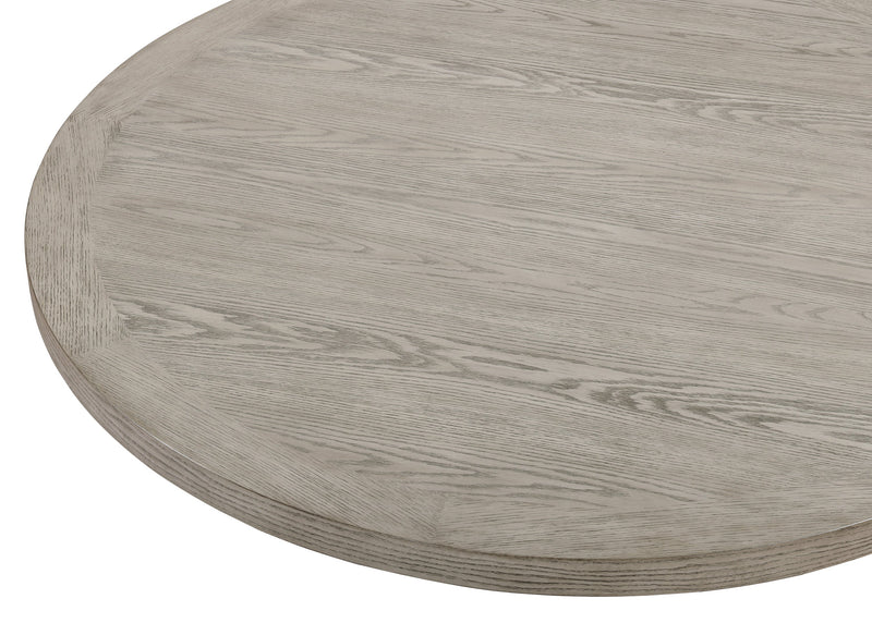 Stevens Charcoal Black/Light Gray Round Dining Set - Gate FurnitureDining Room Set