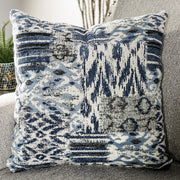 Stickney Light Gray/Navy Loveseat - SM6441-LV