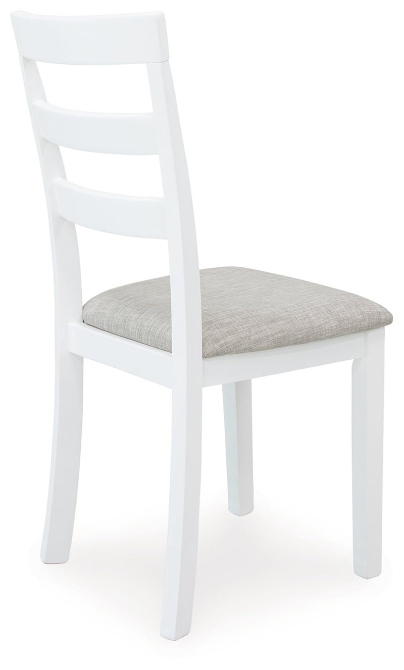 Stonehollow Dining Table and Chairs with Bench (Set of 6) - Gate FurnitureDining Table